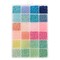 John Bead 12500pcs Assorted 24 Colors Glass Seed Beads 8/0 Jewelry Making Bead Box